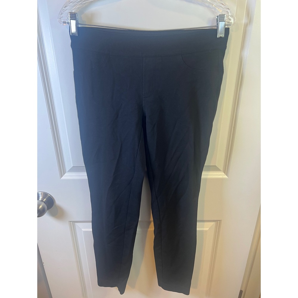 INC Womens Pants Tummy Control Panel Black Size 4